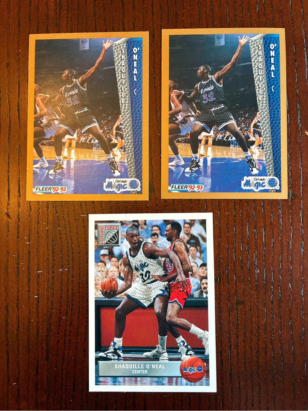 Shaquille lO’Neal Rookie Card Lot